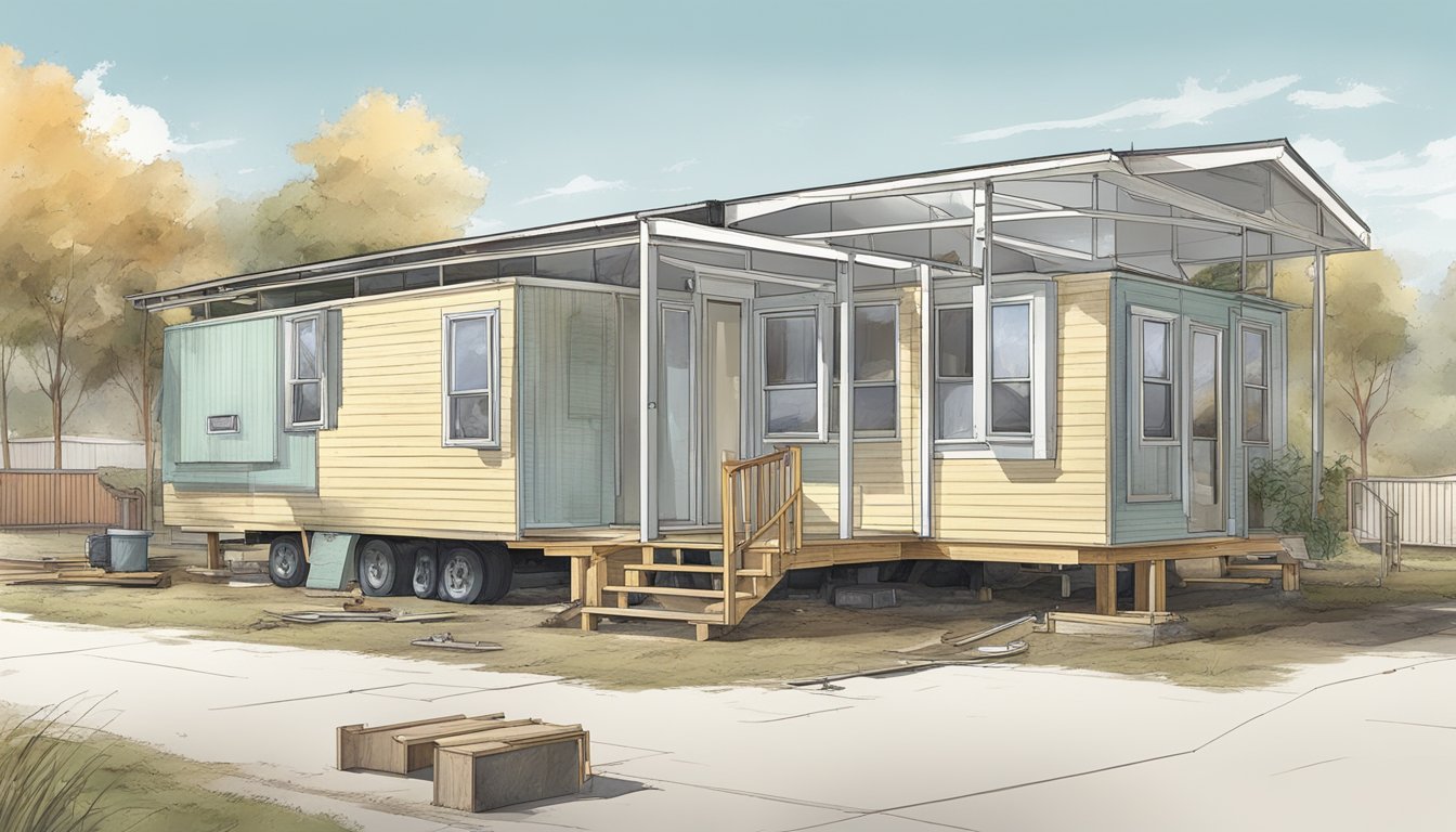 Mobile Home Gut and Remodel